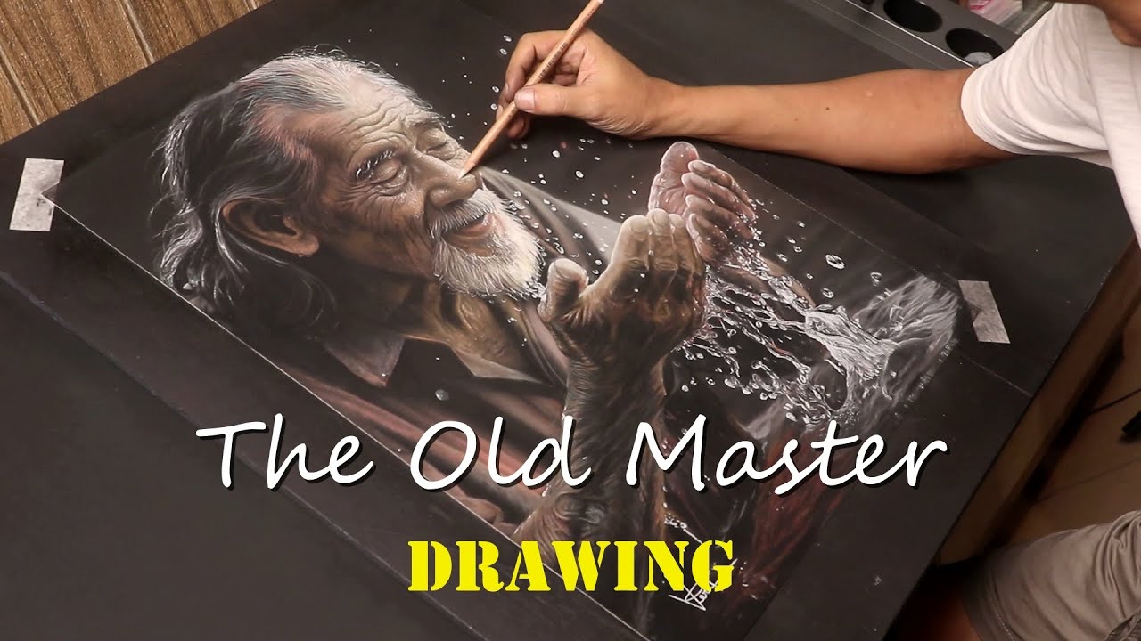 🌹The Senior Master Realistic Drawing✨ #artvideo #drawingvideo #videoviral #viralvideo #trendingvideo