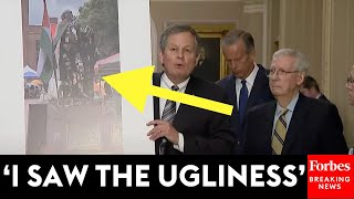 Daines Recounts Walking Through ‘Reprehensible’ Anti-Israel Protest At George Washington University