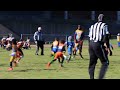 Aiden huynh40yard touc.own ayf spring league flag division forsyth county broncos ayf