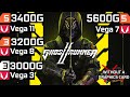 Ghostrunner 2 - Ryzen 5 5600G Vega 7 - Ryzen 3 3200G Vega 8 - Ryzen 5 3400G Vega 11 - Athlon 3000G