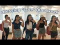 dressing *cute* to school for a week