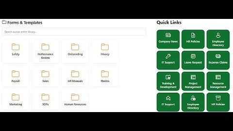 Modern SharePoint Quick Links Web Part using SPFX | Smart Navigation for SharePoint Intranet Portal