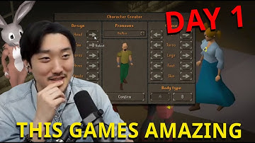 WoW player Tries Old School Runescape Day 1