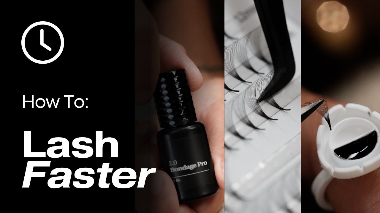 HOW TO LASH FASTER / Lash Extensions 101 / How to Speed up your eyelash extension services