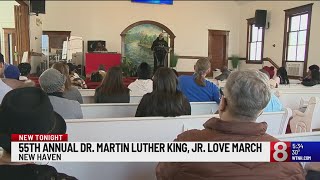 New Haven "Love March" honors life, legacy of Dr. Martin Luther King, Jr.