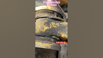 Proper Greasing to liegong Loader #shorts #greasing #mechanical #tech #preventivemaintenance