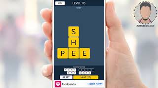 Word Swipe Level 111 To 120 Answers - (2024) screenshot 5