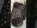 Ваза из ротанга #diy #кашпо  #handmade #rattan #дизайн #home #творчество #garden #своимируками