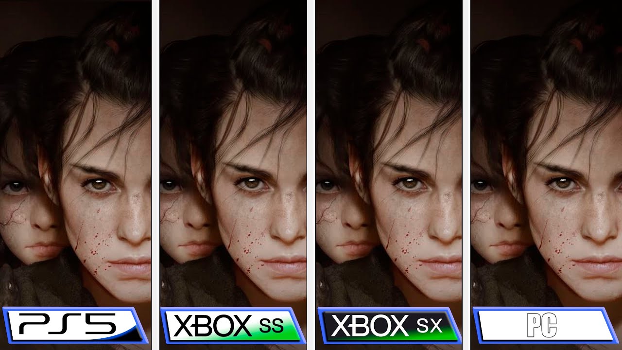 A Plague Tale: Requiem, PS5 - Xbox Series S/X - PC, Graphics Comparison