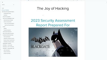Professional Penetration Test Report Guide