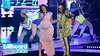 Two of latin's hottest superstars came together to give fans an epic
performance. ozuna and cardi b performed "la modelo" for the first
time on live televisi...