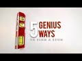 5 genius ways to find studs in a wall... without a stud finder!