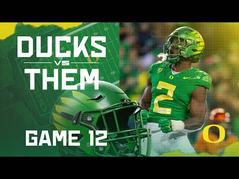 Ducks vs. Them - 2023 Oregon Football Game 12 Cinematic Recap