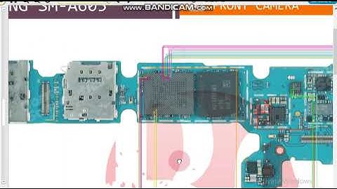 sm a605 front camera jumper ways Samsung galaxy a6 plus front camera not working