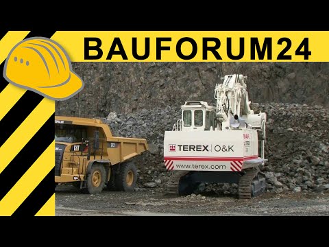 Terex O&K - RH 40-E auf der Steinexpo