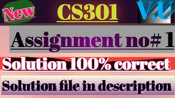 CS301 Data Structure Assignment #1 Solution Fall 2020 by ISI LEARNING || VU || cs301 assignment 1