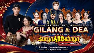 CAMPURSARI SURYA AJI BUDAYA | PESTA PERNIKAHAN GILANG & DEA PAGERWOJO TULUNGAGUNG