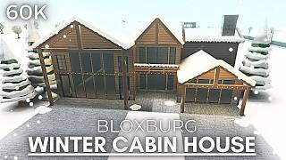 Ultimate Winter Cabin House Build in Bloxburg | Easy Tutorial