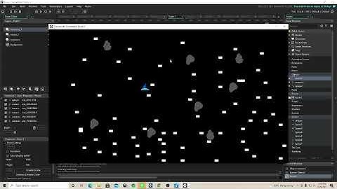 Video game maker studio 2 has a crazy looking glitch...