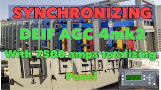 SYNCHRONIZING DEIF AGC-4 mk2 with 7500 amps totalizing panel benzblogs