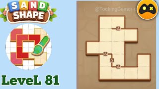 Sand Shape Level 81 Solution Walkthrough 