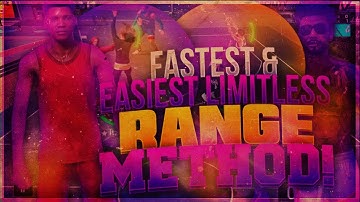 FASTEST WAY TO GET LIMITLESS RANGE HALL OF FAME! EASY BADGE TUTORIAL NBA 2K19!