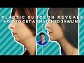 SNATCHED JAWLINE CONTOUR: How to get rid of neck bands, double chin, sagging skin, etc.