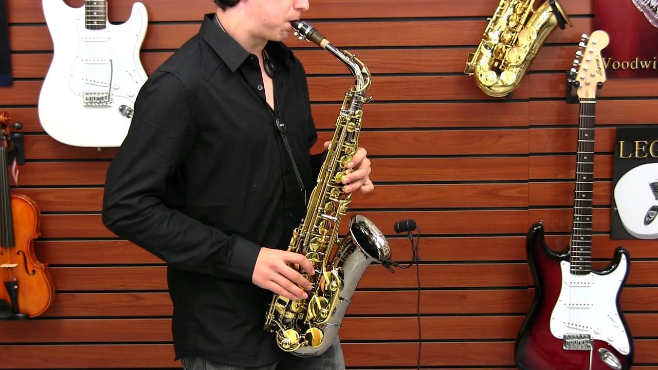 Legacy AS3000 Black Nickel Professional Alto Sax Demo 2 YouTube
