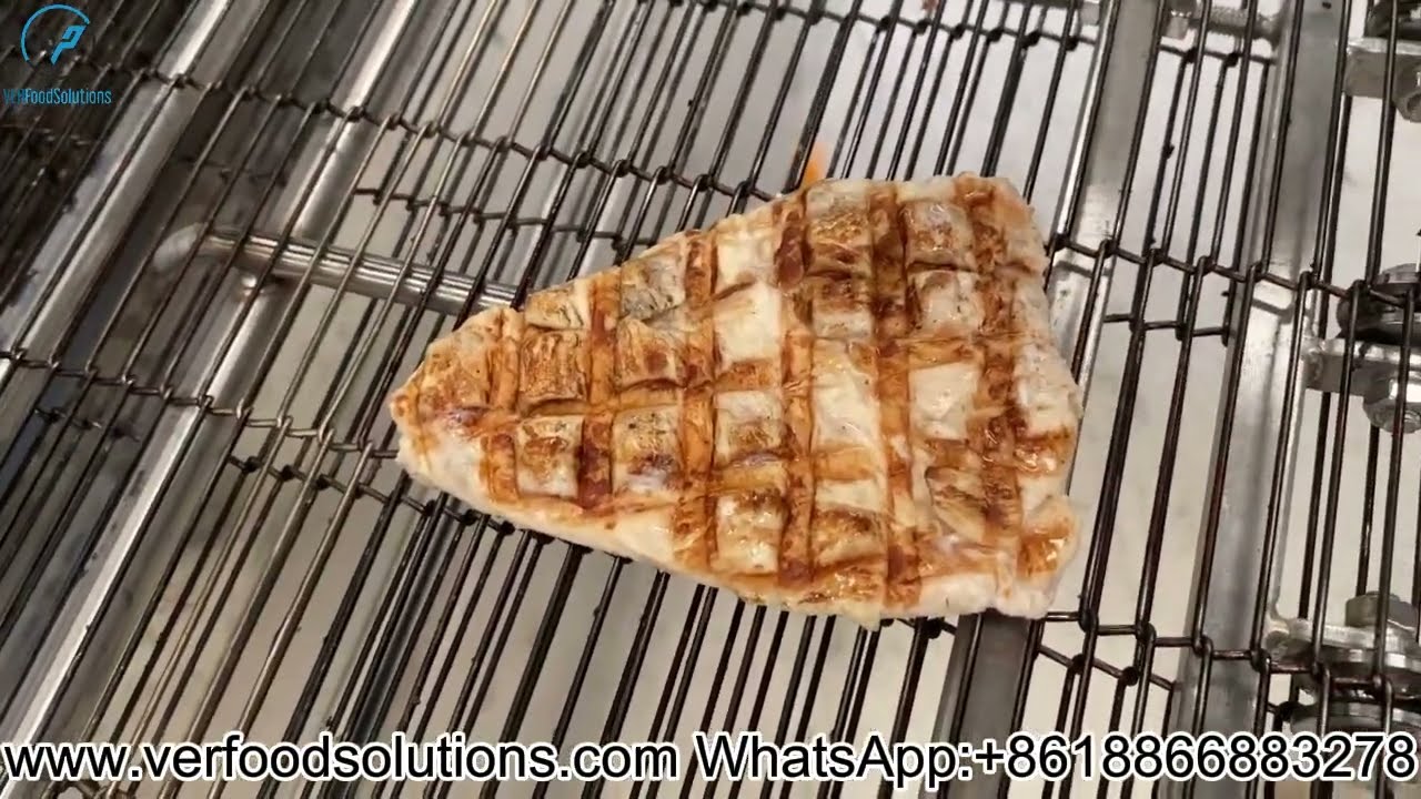 VERFOODSOLUTIONS Chargrill Bar Marker Chicken Breast Testing Video for ...