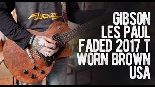 Gibson Les Paul Faded 2017 T Worn Brown USA
