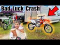 BRAND NEW 2021 KTM 250sx-f First Ride!! | Broken CollarBone....