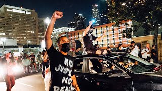 THOUSANDS attend largest protest in Los Angeles (unfiltered)