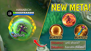 HANABI UNLIMITED SHIELD! UNKILLABLE BUILD (SHIELD HACK) 🔥 HANABI BEST BUILD 2023 | MOBILE LEGENDS