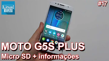 Como ativar o cartão de memória no Moto G5?