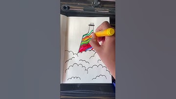 Super Chisel marker | kids drawing #shorts