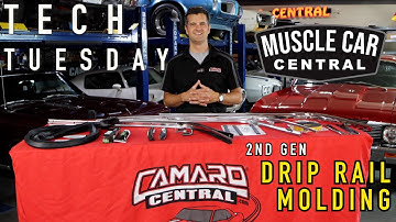 🎥 Tech Tuesday: Roof Rail Channel vs. Drip Rail Moldings | 1970–81 Camaro & Firebird