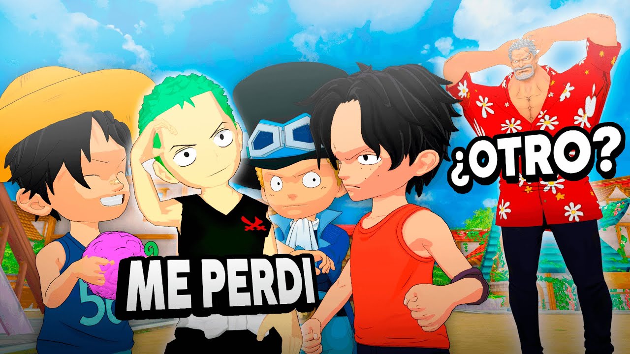 ¡ZORO SE UNE! LA INFANCIA DE LUFFY, ACE Y SABO 2 | ONE PIECE VR
