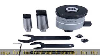 Accusize Industrial Tools 4-1/2'' / M5-M12 Self-Reversing Tapping Head, 1/8'' Npt, Jt6 Jacobs Taper