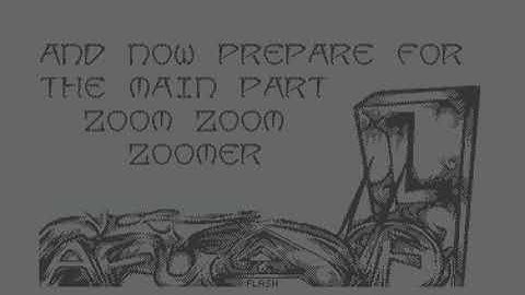 C64 4K Intro: S.F.W.! By Alpha Flight 1997! Commodore 64 (C64)