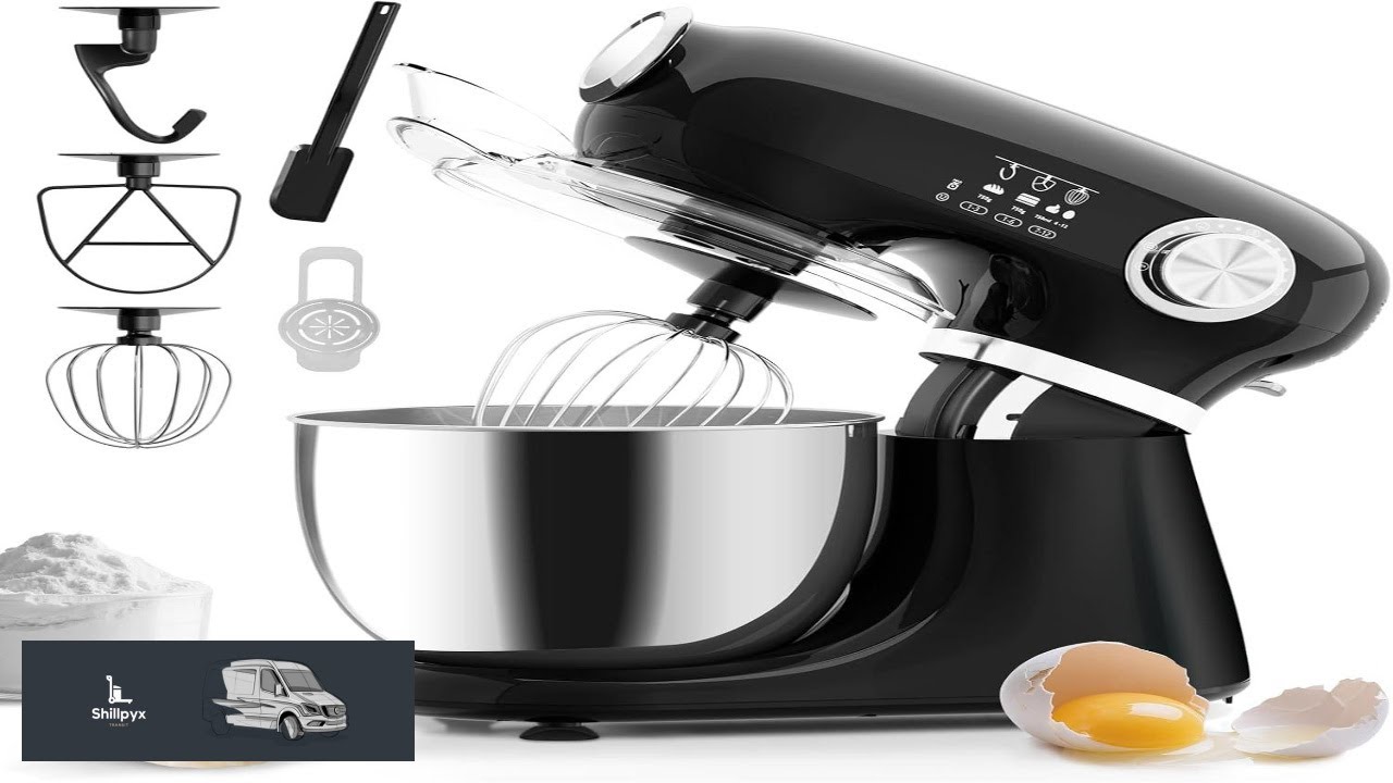 Stand Mixer With 12 Speed 5.3 Quart Electric Mixer With Tilt Head Kitchen