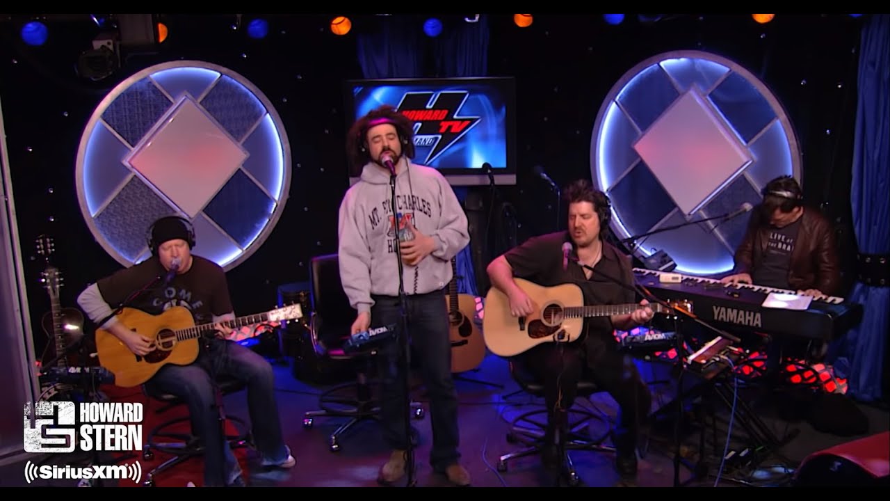 Counting Crows Mr. Jones acoustic live on the Howard Stern Show YouTube