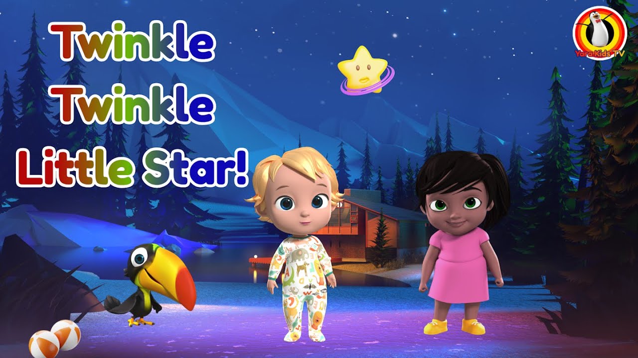 Twinkle Twinkle Little Star | Nursery Rhymes | Kids Songs #twinkle # ...