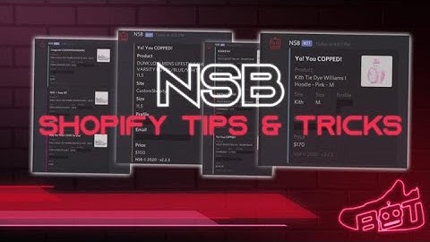 SHOPIFY BOTTING MASTER GUIDE - MARCH 2020