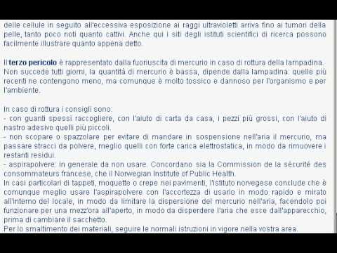 Video: Le lampadine a risparmio energetico sono pericolose?