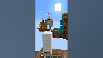 Notch vs Hacker 💀🤯🔥 #minecraft #shorts #bedwars #hypixel #speedtelly #hypixelbedwarsclip