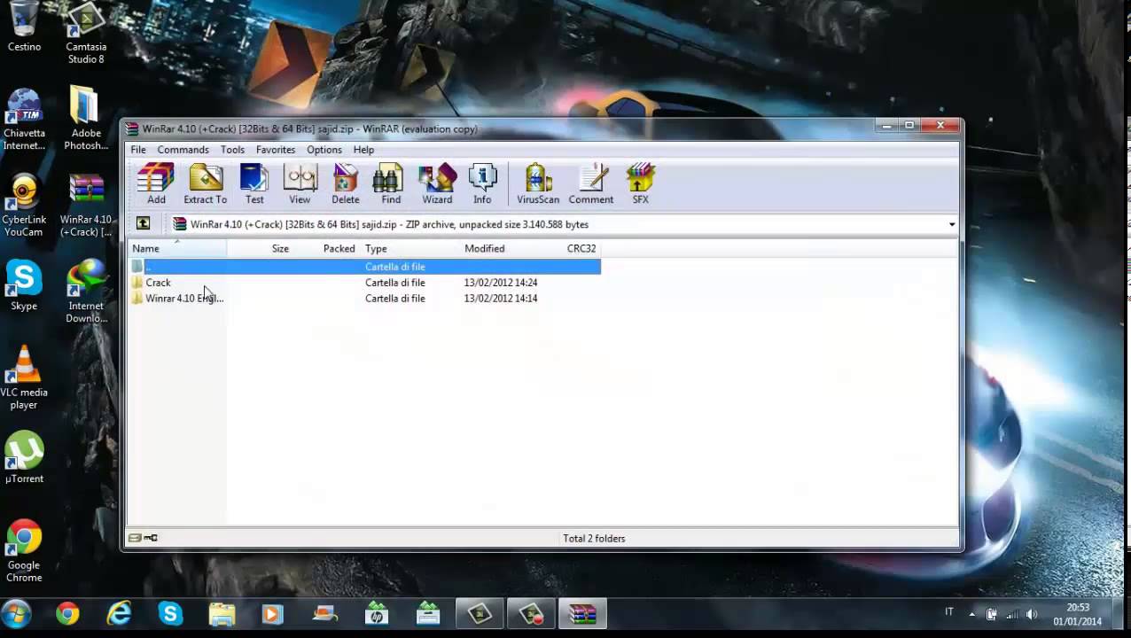 Winrar 4.10 ed. corporativa x64