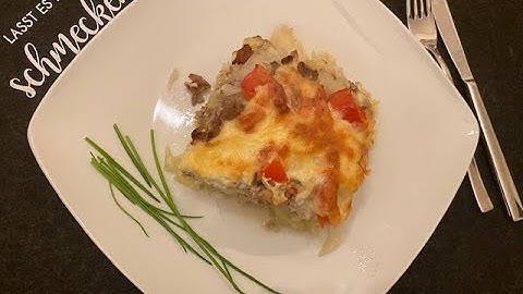 Spitzkohl Hackfleisch Auflauf
