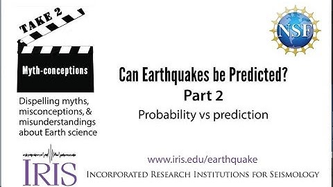 Can Earthquakes Be Predicted? (Part 2: Using an analogy)