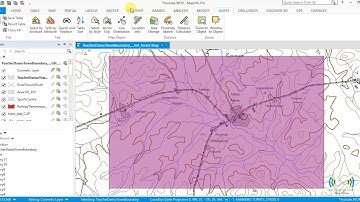 16 MapInfo Pro - Clipping an Area out of a Map (Vector Clipping)