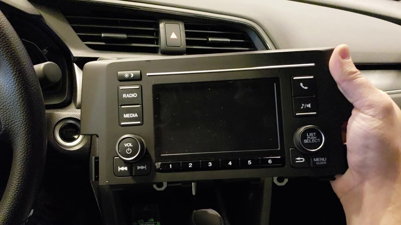 2018 Honda Civic Radio Upgrade - YouTube